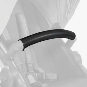Leather Bumper Bar Cover - Black